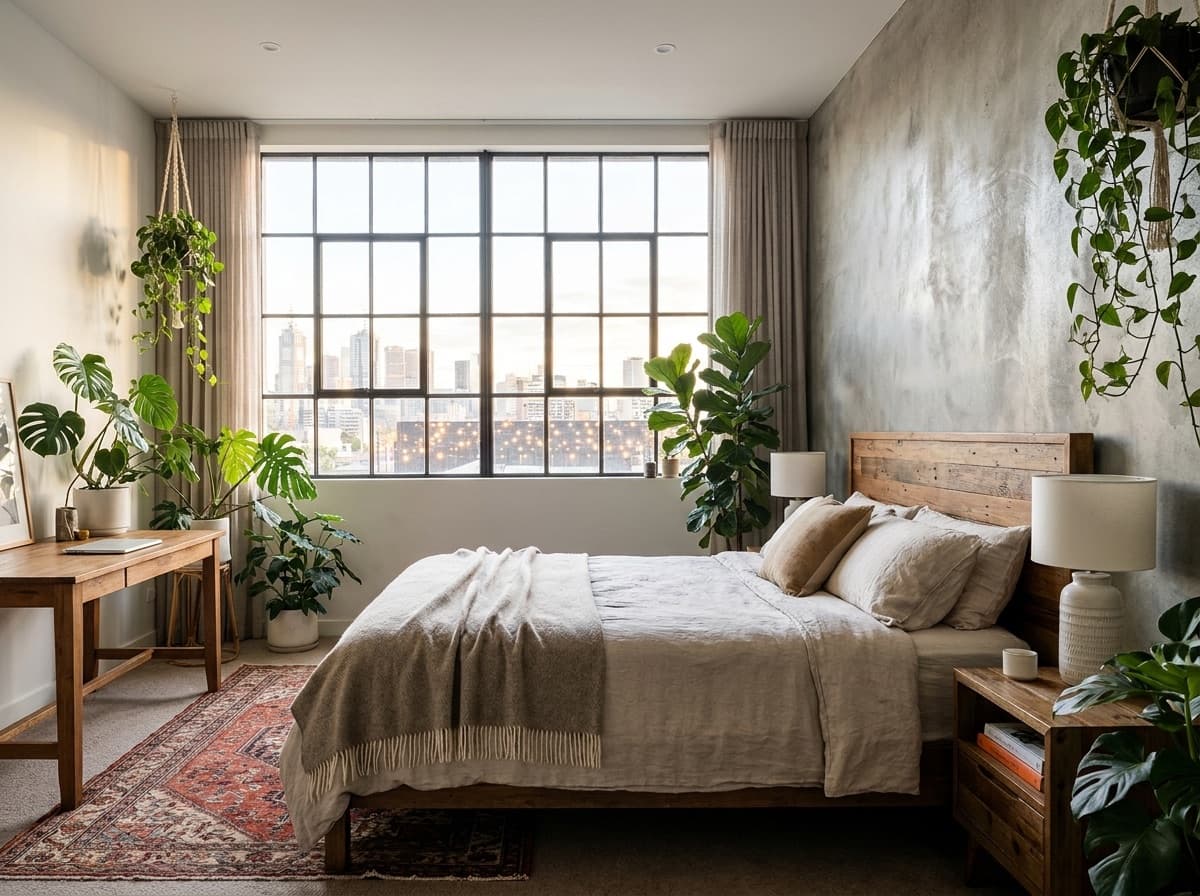 Modern room in a Collingwood share house