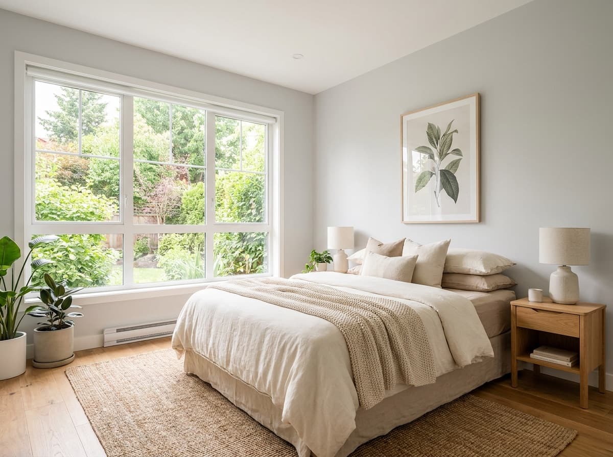 Calm room in a Richmond townhouse
